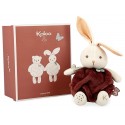 PELUCHE LAPIN CANNELLE 23CM BULLE D'AMOUR DANS BOITE KALOO PLUME