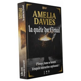JEU ENQUETE AMELIA DAVIES - LA QUETE DU GRAAL - ENQUETE IMMERSIVE ET HISTORIQUE