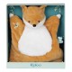 Doudou carre renard - avec boite kaloo fripons-lilojouets-questembert-muzillac-morbihan