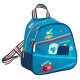 Sac a dos bleu en route - matiere recyclee - lilliputiens-lilojouets-questembert-muzillac-morbihan