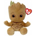 PELUCHE 19CM GROOT MARVEL - BEANIE BABIES SOFT TY