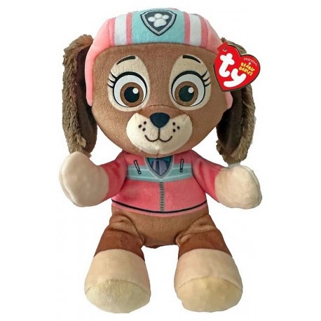 PELUCHE 19CM LIBERTY PAT PATROUILLE - BEANIE BABIES SOFT TY-LiloJouets-Questembert-Muzillac-Morbihan