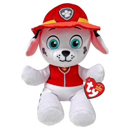 PELUCHE 19CM MARCUS PAT PATROUILLE - BEANIE BABIES SOFT TY-LiloJouets-Questembert-Muzillac-Morbihan