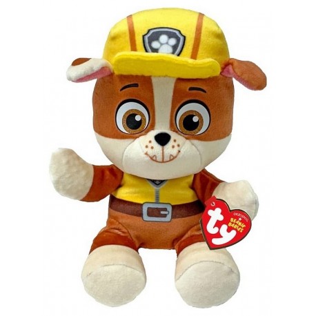 PELUCHE 19CM RUBEN PAT PATROUILLE - BEANIE BABIES SOFT TY-LiloJouets-Questembert-Muzillac-Morbihan
