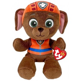 PELUCHE 19CM ZUMA PAT PATROUILLE - BEANIE BABIES SOFT TY-LiloJouets-Questembert-Muzillac-Morbihan