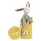 Peluche poupee lapin sauge 30cm - trois petits lapins - avec boite moulin roty-lilojouets-questembert-muzillac-morbihan