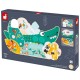 Panneau d'activites crocodile busy board en bois - gamme tropik janod-lilojouets-questembert-muzillac-morbihan