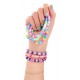 Kit perles heishi pour 15 bracelets - 1200 perles fils et fermoirs cool maker-lilojouets-questembert-muzillac-morbihan
