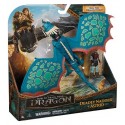 FIGURINE DRAGON TEMPETE 24CM AVEC FIGURINE ASTRID 7CM - LICENCE FILM DRAGONS