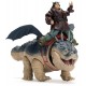 Figurine dragon gronk 17cm avec figurine gothik 7cm - licence film dragons-lilojouets-questembert-muzillac-morbihan
