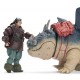 Figurine dragon gronk 17cm avec figurine gothik 7cm - licence film dragons-lilojouets-questembert-muzillac-morbihan
