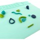 Tapis en silicone vert pour travaux manuels 50x40cm-8410782199397-lilojouets-questembert-muzillac-morbihan