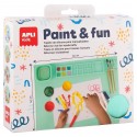 TAPIS EN SILICONE VERT POUR TRAVAUX MANUELS 50X40CM