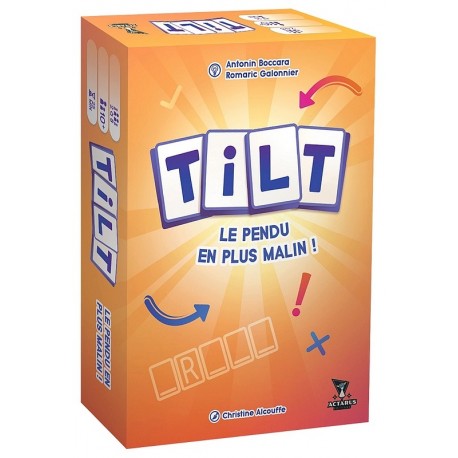 JEU TILT - LE PENDU EN PLUS MALIN - JEU FUN ET COOPERATIF-3760400210061-Lilojouets-Questembert-Muzillac-Morbihan