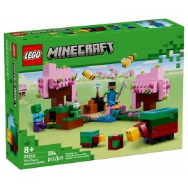 21260 JARDIN DES CERISIERS EN FLEURS - LEGO MINECRAFT-5702017583365-Lilojouets-Questembert-Muzillac-Morbihan