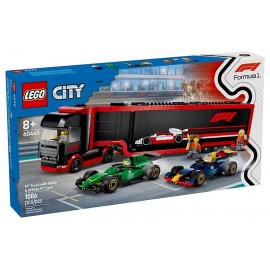 60445 CAMION DE F1 AVEC VOITURES DE F1 RB20 ET AMR24 - LEGO CITY FORMULA 1-5702017812519-Lilojouets-Questembert-Muzillac-Morbiha