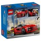 60448 voiture de sport rouge - 109 pieces - lego city-5702017812403-lilojouets-questembert-muzillac-morbihan