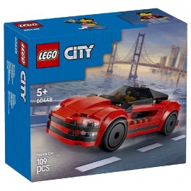 60448 VOITURE DE SPORT ROUGE - 109 PIECES - LEGO CITY-5702017812403-Lilojouets-Questembert-Muzillac-Morbihan
