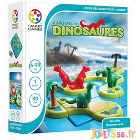 JEU L'ARCHIPEL DES DINOSAURES - Jouets56.fr - Magasins Jouets SAJOU du Morbihan en Bretagne