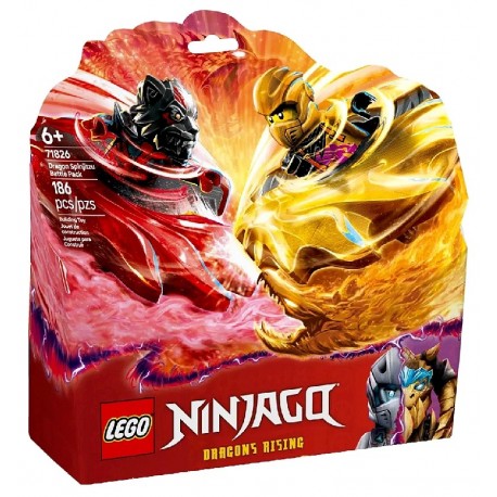 71826 PACK COMBAT TOUPIES SPINJITZU DU DRAGON - LEGO NINJAGO-5702017818757-Lilojouets-Questembert-Muzillac-Morbihan