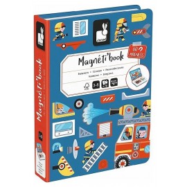 MAGNETI'BOOK POMPIERS - 60 MAGNETS ET 18 CARTES - JANOD-3700217325831-Lilojouets-Questembert-Muzillac-Morbihan