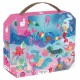 Valisette puzzle sirenes 50x40cm 24 pieces - poster inclus - janod-3700217326135-lilojouets-questembert-muzillac-morbihan