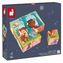 CUBES ANIMAUX DE LA FORET - 9 PIECES - GAMME KUBKID JANOD