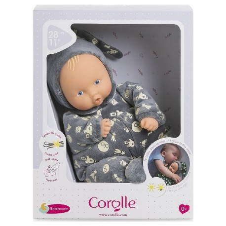 POUPON BABIPOUCE BRILLE DANS LA NUIT 28CM COROLLE-4062013020129-Lilojouets-Questembert-Muzillac-Morbihan