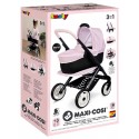 MAXI COSY POUSSETTE LANDAU ROSE 3EN1 EN METAL - SMOBY