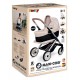 Maxi cosy poussette landau beige 3en1 en metal - smoby-3032162531228-lilojouets-questembert-muzillac-morbihan