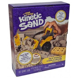 KINETIC SAND ENGIN DE CHANTIER - SABLE MAGNETIQUE 454GR-0778988543641-Lilojouets-Questembert-Muzillac-Morbihan