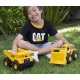 Pack 2 engins chantier 25cm caterpillar benne et chargeur frontal-0021664820469-lilojouets-questembert-muzillac-morbihan