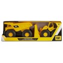 PACK 2 ENGINS CHANTIER 25CM CATERPILLAR BENNE ET CHARGEUR FRONTAL