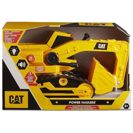 EXCAVATRICE PELLETEUSE PLASTIQUE 30CM SONS ET LUMIERES CATERPILLAR-0021664822685-Lilojouets-Questembert-Muzillac-Morbihan