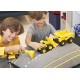 Pack 3 engins chantier 19cm - tractopelle camion pelleteuse caterpillar-0021664822845-lilojouets-questembert-muzillac-morbihan