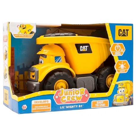 CAMION BENNE RADIOCOM. 25CM CATERPILLAR 2.4GHZ-0021664824542-Lilojouets-Questembert-Muzillac-Morbihan