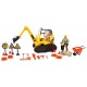 Mini pelleteuse 20cm avec figurine 10cm et accessoires - caterpillar-0021664834565-lilojouets-questembert-muzillac-morbihan