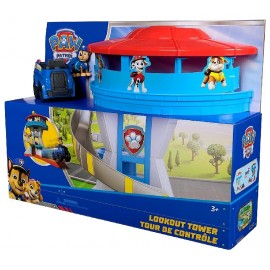TOUR DE CONTROLE PAT PATROUILLE AVEC VEHICULE ET FIGURINE CHASE-0681147078390-Lilojouets-Questembert-Muzillac-Morbihan