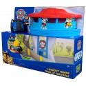 TOUR DE CONTROLE PAT PATROUILLE AVEC VEHICULE ET FIGURINE CHASE