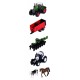 Pack tracteurs et remorques de la ferme 7cm metal asst 5 accessoires majorette-3467452077313-lilojouets-questembert-muzillac-mor
