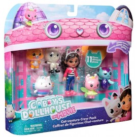 PACK 6 FIGURINES ET ACCESSOIRES GABBY'S DOLLHOUSE LA MAISON MAGIQUE-0681147061118-Lilojouets-Questembert-Muzillac-Morbihan
