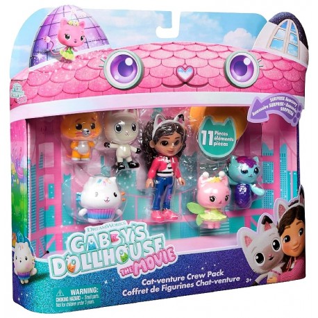 PACK 6 FIGURINES ET ACCESSOIRES GABBY'S DOLLHOUSE LA MAISON MAGIQUE-0681147061118-Lilojouets-Questembert-Muzillac-Morbihan