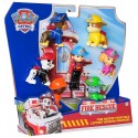 PACK 7 FIGURINES PAT PATROUILLE 6CM - FIRE RESCUE RESCUE PAW PATROL