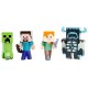 Pack 4 figurines minecraft 6cm en metal - jada-4006333084621-lilojouets-questembert-muzillac-morbihan