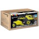 Porteur tracteur farmer xl vert a pedales avec remorque - smoby-3032167101303-lilojouets-questembert-muzillac-morbihan