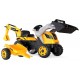 Tracteur builder max et remorque jaune - smoby-3032167103048-lilojouets-questembert-muzillac-morbihan