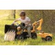 Tracteur builder max et remorque jaune - smoby-3032167103048-lilojouets-questembert-muzillac-morbihan