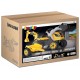 Tracteur builder max et remorque jaune - smoby-3032167103048-lilojouets-questembert-muzillac-morbihan