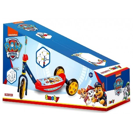 PATINETTE 3 ROUES PAT PATROUILLE - 70CM 20KG MAX - SMOBY-3032167509215-Lilojouets-Questembert-Muzillac-Morbihan