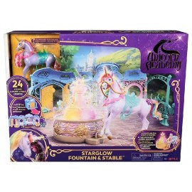 ÉTABLE ET SA FONTAINE SONS ET LUMIERES AVEC LICORNE WILDSTAR - UNICORN ACADEMY-0681147057487-Lilojouets-Questembert-Muzillac-Mor